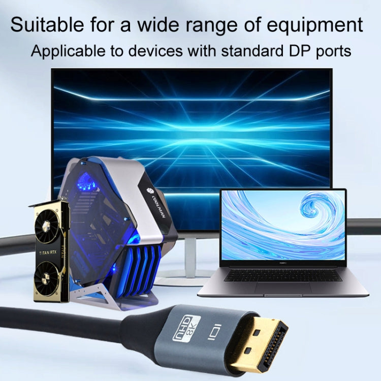 DP1.4 Version 8K DisplayPort Male to Male Electric Graphics Card HD Cable