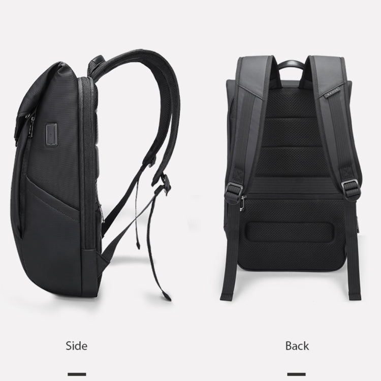 BANGE BG-2575  Anti theft Waterproof Laptop Backpack 15.6 Inch Daily Work Business Backpack