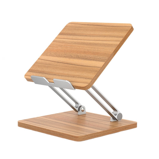 AP-2DP Desktop Liftable Wooden Tablet Laptop Support Stand