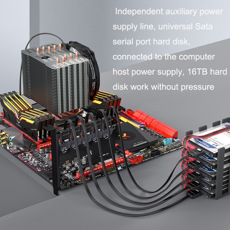 SATA3.0 Rotary Card Computer Desktop Solid State Hard Disk, Style: