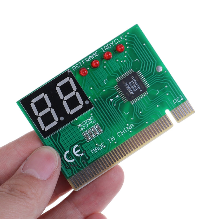 2-bit Computer Motherboard PCI Fault Diagnosis Card