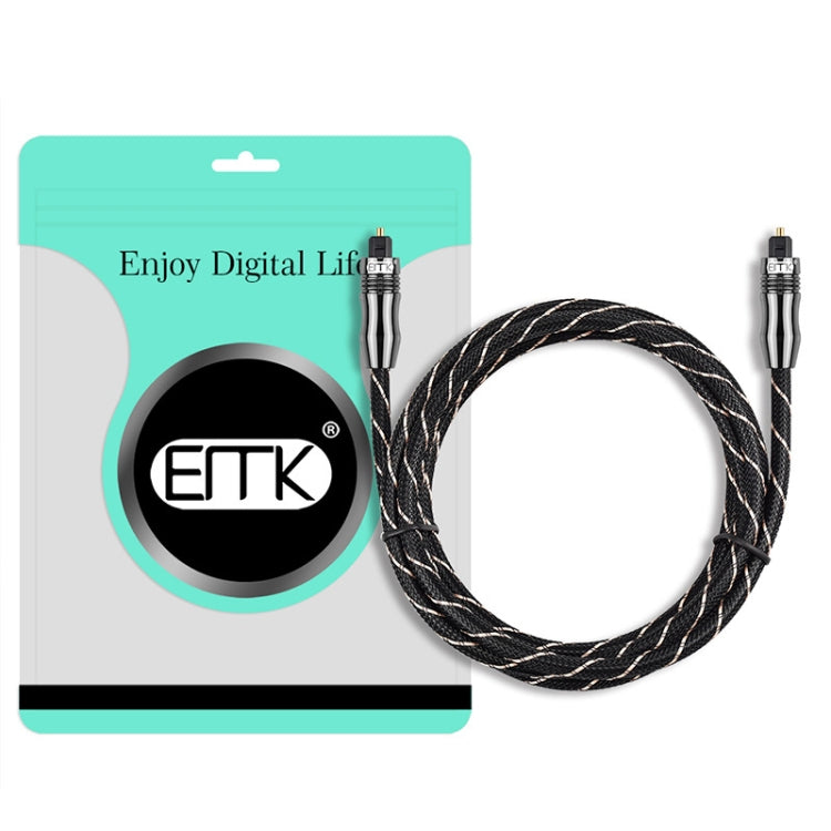 EMK Digital Optical Fiber Audio Cable Amplifier Audio Line, Length