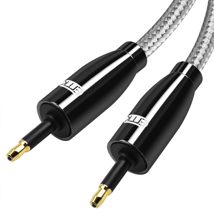 EMK QH4.0 Mini Toslink 3.5mm Interface SPDIF Audio Fiber Optical, Length: