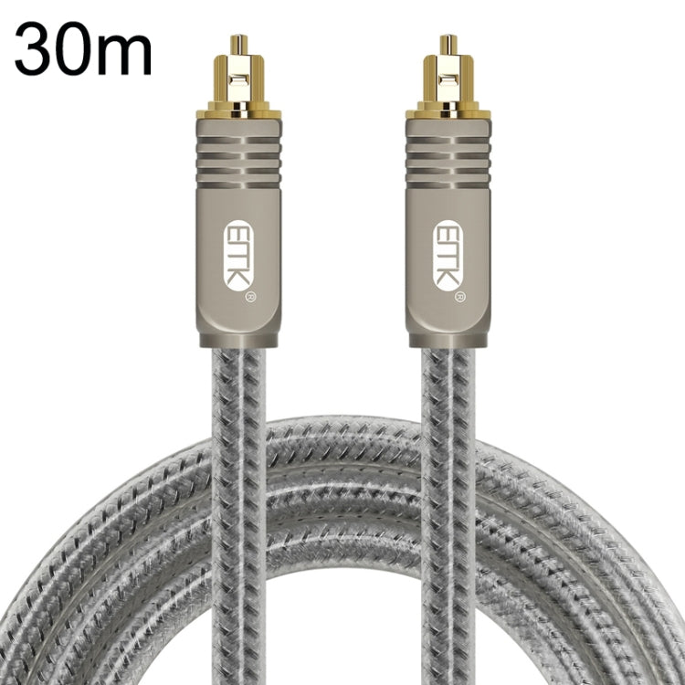 EMK YL/B Audio Digital Optical Fiber Cable Square To Square Audio Connection Cable, Length: