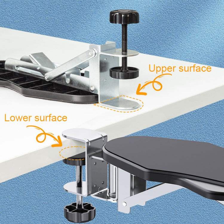 Punch-free Computer Desk Sponge Pad Hand Bracket Multifunctional Desk Elbow Rest