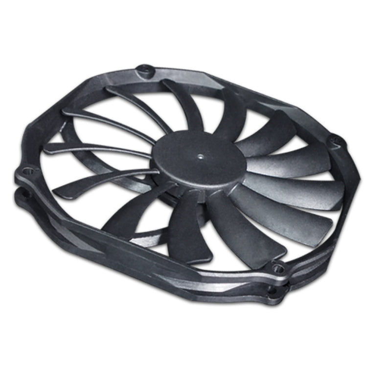 FANNER Ice Soul F14015 4PIN PWM Ultra-thin Chassis Fan Desktop Computer Radiator