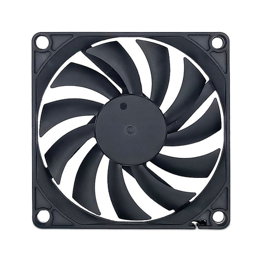 FANNER Ice Soul F8010 Ultra Thin Chassis Fan 4pin PWM Intelligent Speed Adjustment Quiet Cooling Heat Dissipation