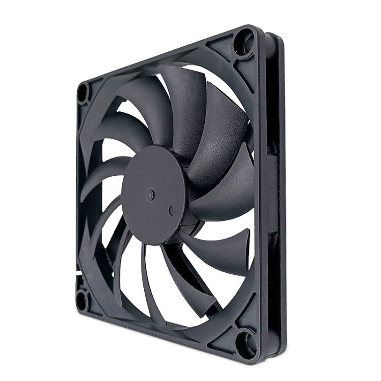 FANNER Ice Soul F8010 Ultra Thin Chassis Fan 4pin PWM Intelligent Speed Adjustment Quiet Cooling Heat Dissipation