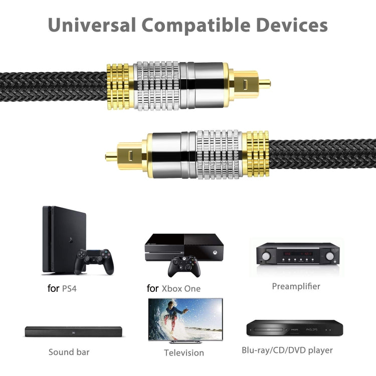 Optical Fiber Audio Cable Speaker Power Amplifier Digital Audiophile Square To Square Signal Cable