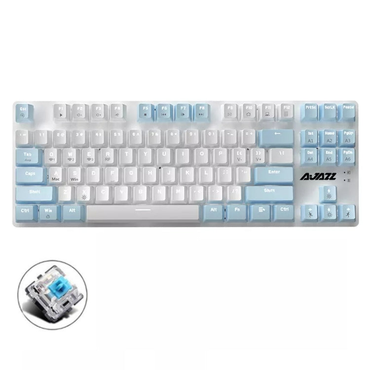 Ajazz AK40pro 87 Keys Bluetooth/Wireless/Wired Three Mode Game Office Mechanical Keyboard