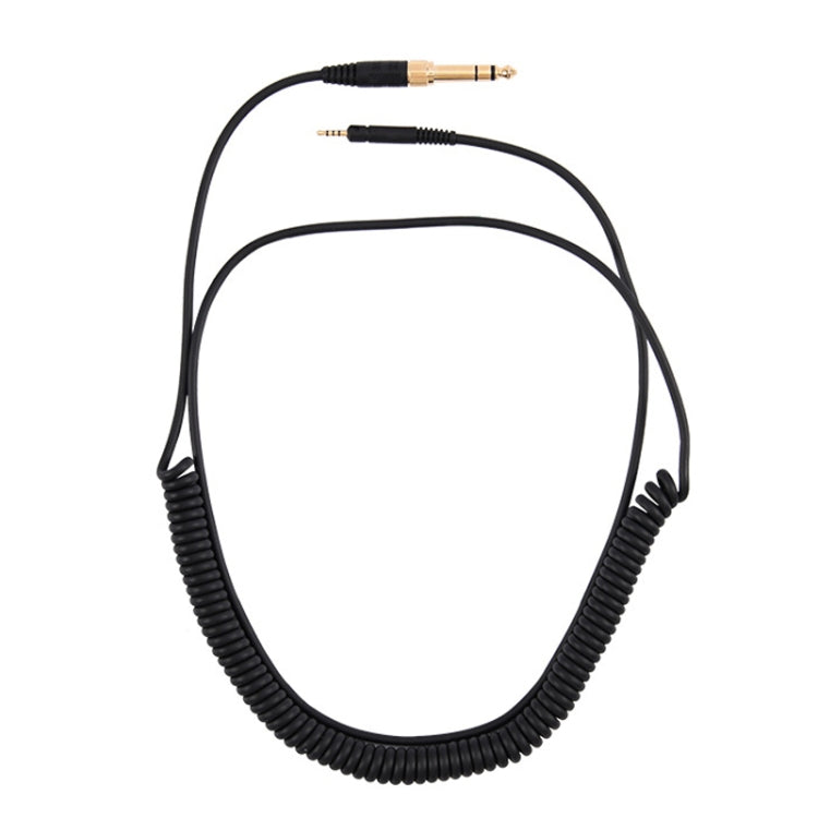 ZS0185 For Sennheiser HD598 / HD558 / HD518 / HD595 Earphone Spring Cable, Cable Length: 1.4m-3m