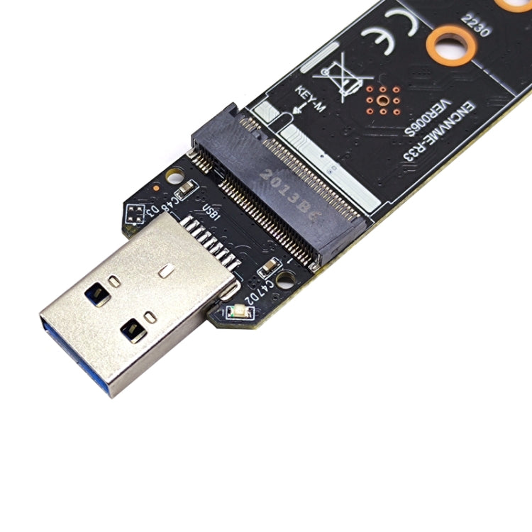 ENCNVME-R33  USB 3.2 Gen 2 10Gbps To NVMe M.2 SSD Adapter RTL9210 Chips For M Key M2 NVMe