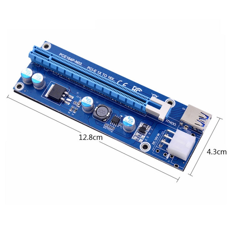 PCE164P-N03 VER006C Mini PCI-E 1X To 16X Riser For Laptop External Image Card