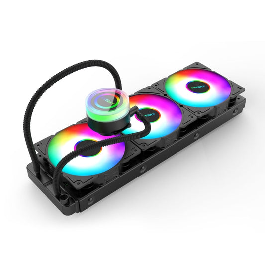 EVESKY  Water Cooler Cpu Fan RGB Fan Liquid Heatsink Integrated Radiator