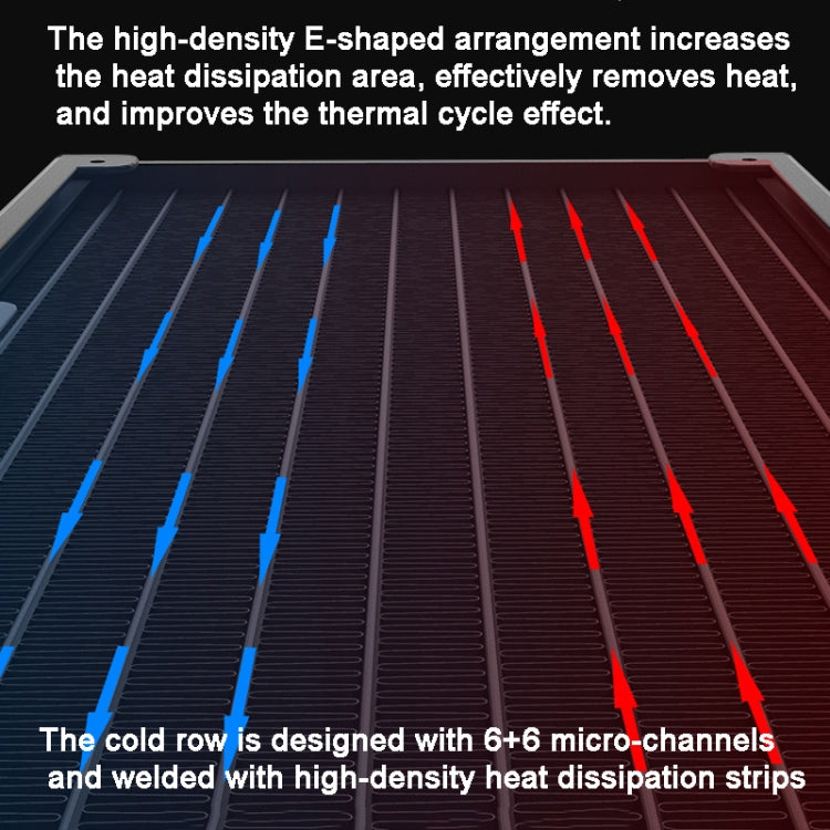 EVESKY  Water Cooler Cpu Fan RGB Fan Liquid Heatsink Integrated Radiator