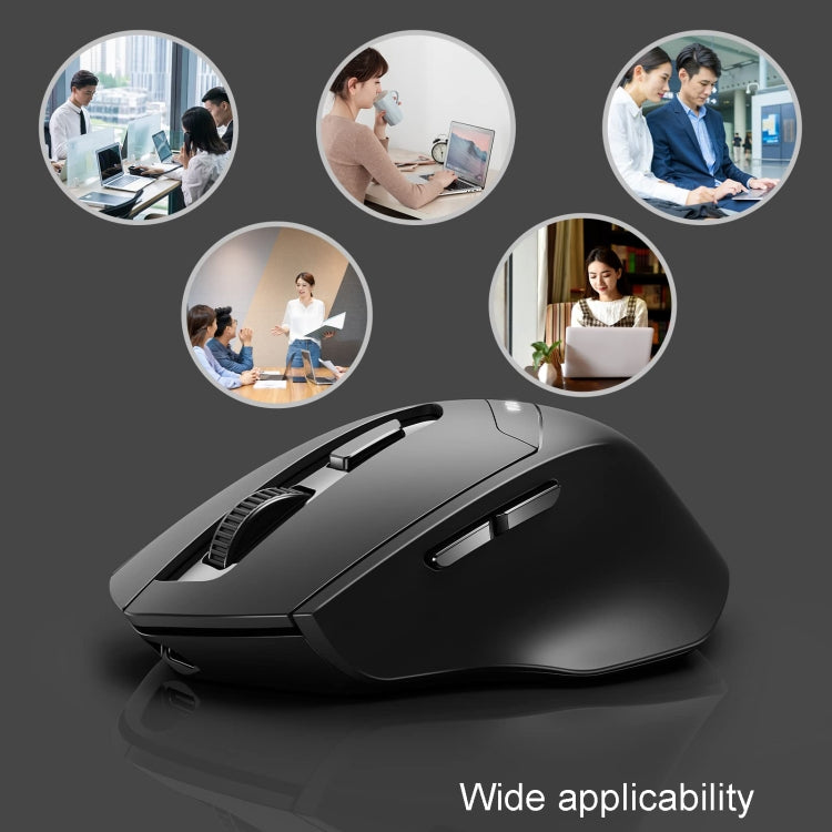 Inphic DR01 Bluetooth 3 Mode Wireless Mouse Charging Quiet Office Game Laptop Computer Home Use