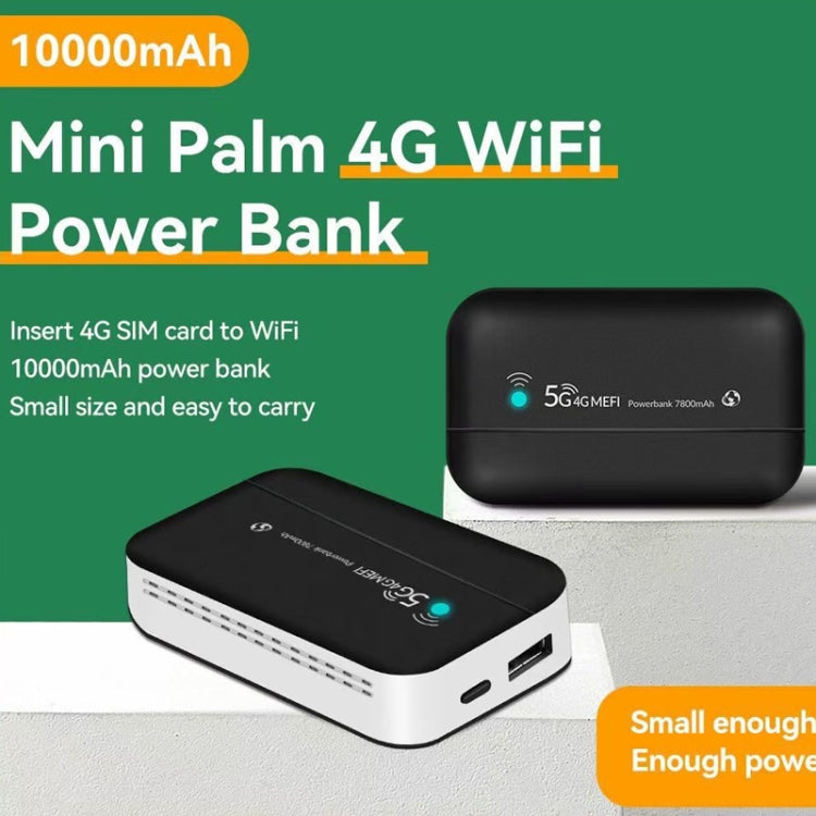 PW100 4G LTE Mobile Router USB Hotspot Portable Power Bank Pocket Wireless WIFI