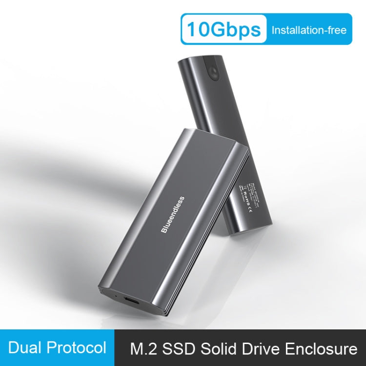 M.2 Mobile Hard Disk Case SSD External Solid Hard Drive Enclosure Box