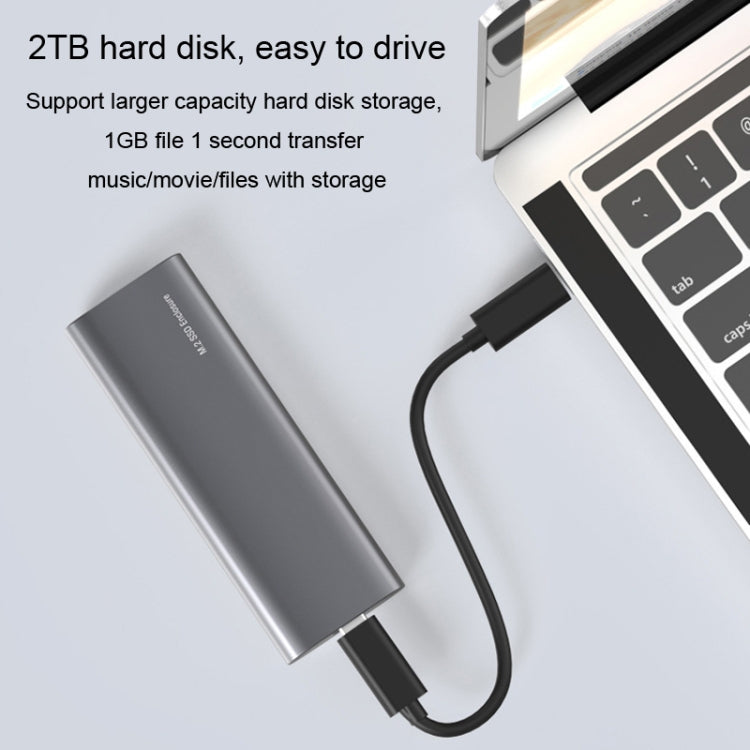 M.2 Mobile Hard Disk Case SSD External Solid Hard Drive Enclosure Box