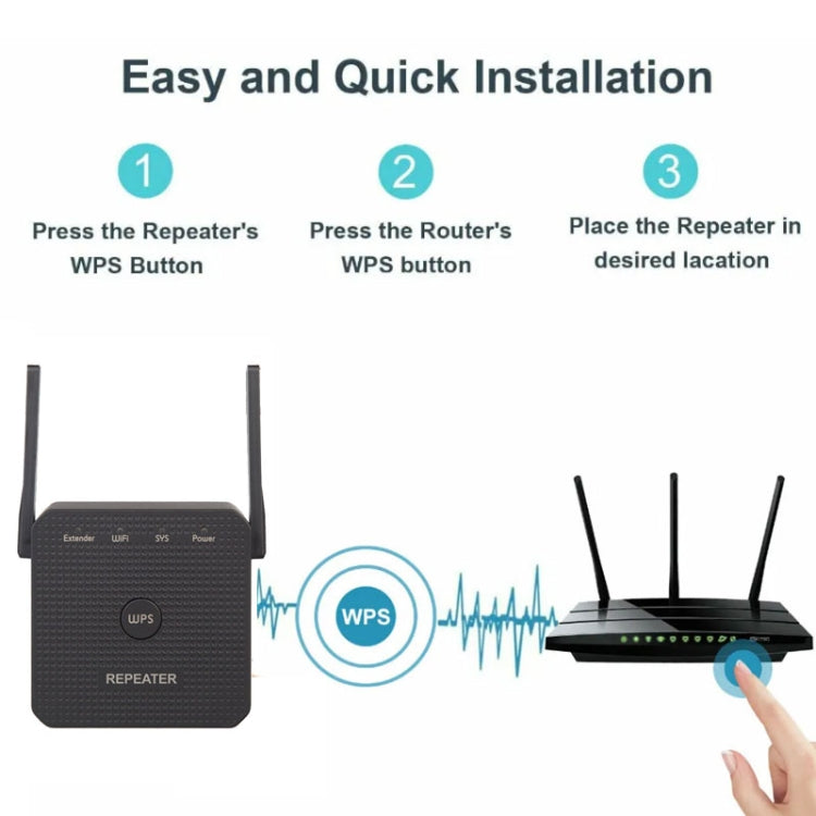 2.4G 300M Wifi Repeater Wifi Extender Wifi Amplifier With 1 LAN Port