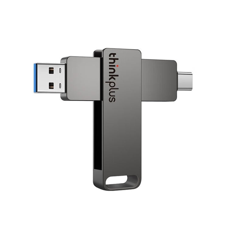 Lenovo Thinkplus MU110 USB3.2+Type-C Dual Interface Rotation Flash Drive