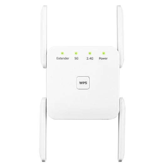 1200Mbps 2.4G / 5G WiFi Extender Booster Repeater Supports Ethernet Port