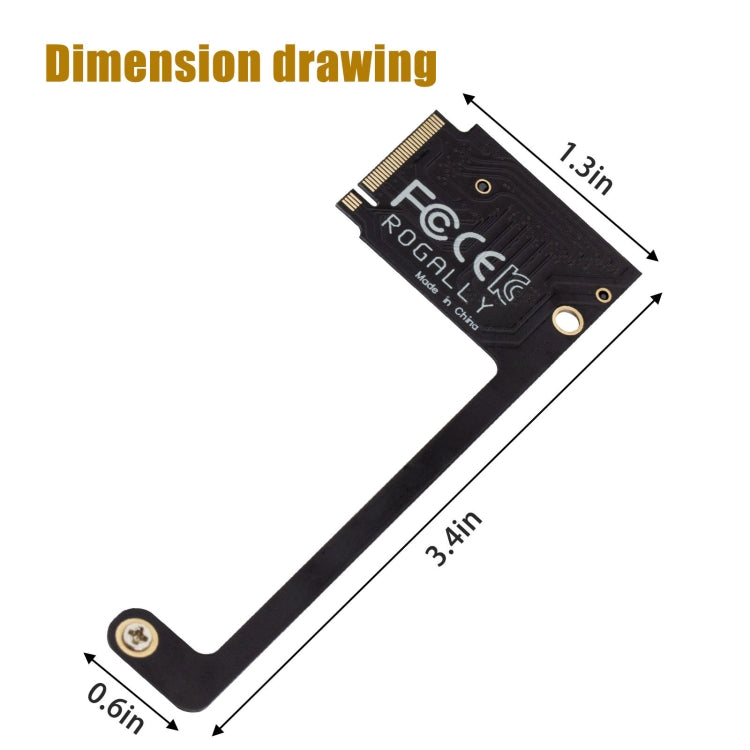 For ASUS Rog Ally Modified M2 Hard Drive PCIE4.0 Riser Card