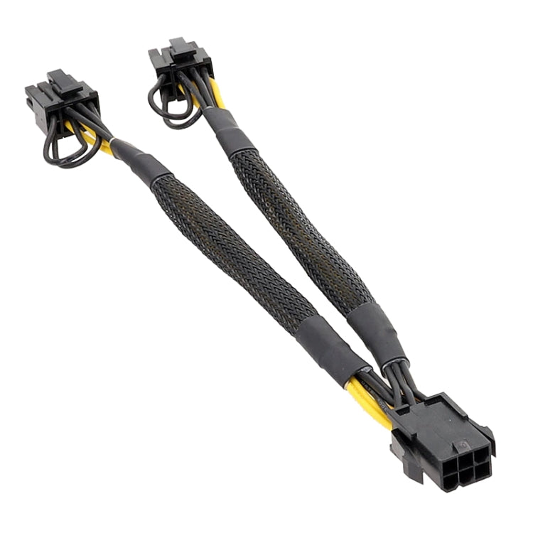 6Pin To Dual 8Pin Graphics Card Set Cable One To Two Power Supply Cable Adapter