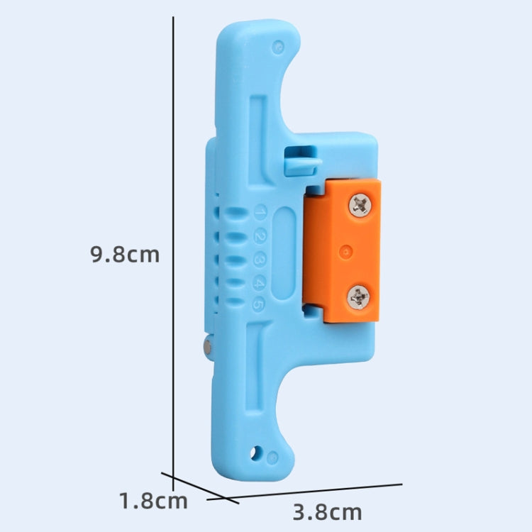 1.9-3.0mm Fiber Optic Tube Unbundle Skylight Longitudinal Cable Unbundling Knife