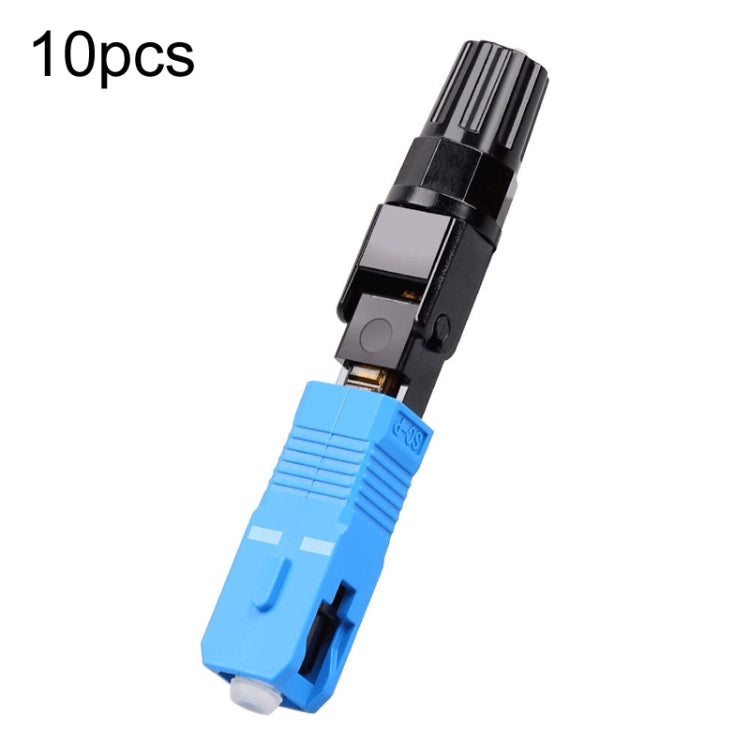 10pcs SC-UPC Telecom Grade FTTH Connector Pre-Embedded Cold Splice Coupler