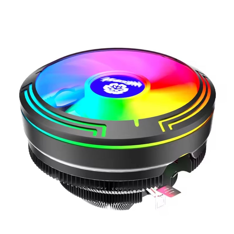 LED Colorful Light 4Pin Cooler Desktop CPU Cooling Fan