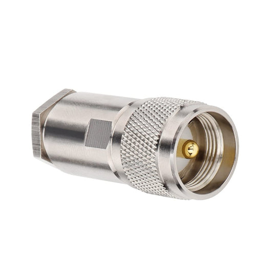 All Copper UHF Male RF Coaxial Connector For LMR400 / RG8 / RG8U / KMR400 / Belden 9913 / 7D-FB Coaxial Cable