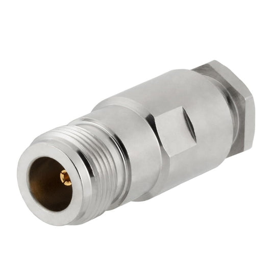 N Female Crimp RF Connector For RG8 / LMR400 / RG213 Cable