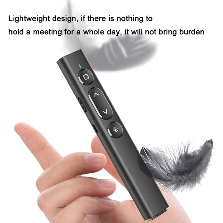 B2 2.4GHz Dual-Mode Conference PPT Wireless Page Turning Pen Multimedia Infrared Laser Pointer