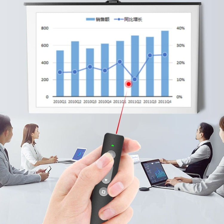 B1 Multimedia Infrared Laser Pointer Teaching Business Wireless PPT Page Turning Pen