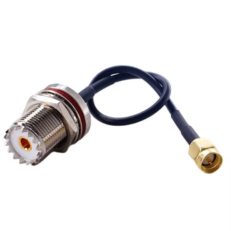 SMA Male To SO239 UHF Female Coaxial RF Cable RG174 Coaxial Connector