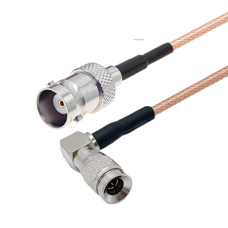 CC4 Male Elbow To BNC Female Connector Cable RG179 Coaxial RF Wire