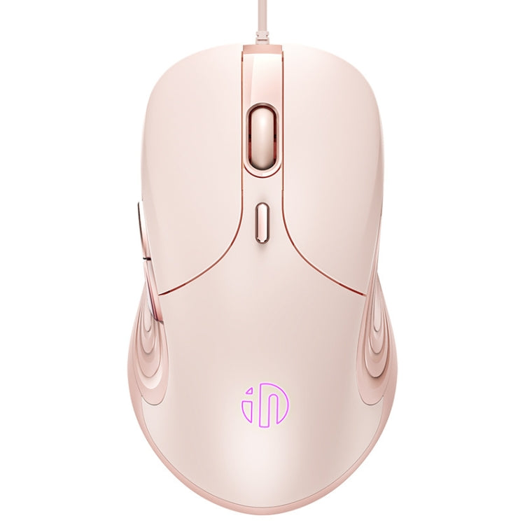 Inphic B8 Mute Light Emitting Wired Mice Home Office Gaming Computer Mouse