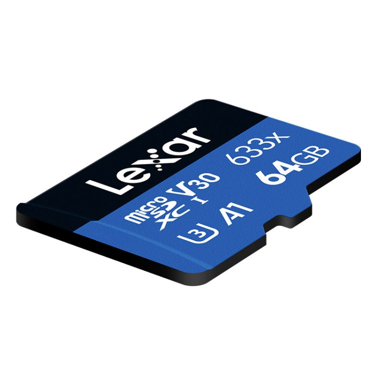 Lexar 633x 64GB High-speed Driving Recorder Dedicated Mobile Phone Memory Card DVR TF Card