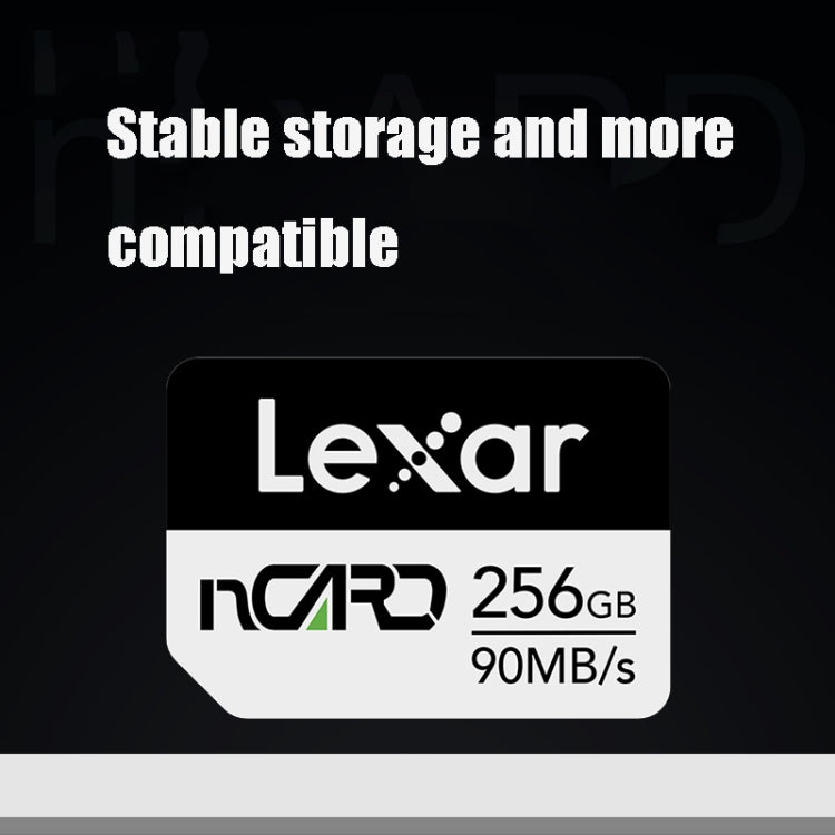 Lexar nCARD 256GB Memory Card Mobile Phone Expansion NM Card