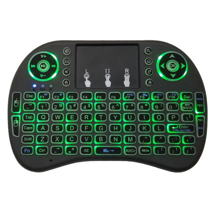 Support Language: English i8 Air Mouse Wireless Backlight Keyboard with Touchpad for Android TV Box & Smart TV & PC Tablet & Xbox360 & PS3 & HTPC/IPTV