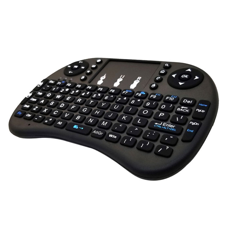 Support Language: Spanish i8 Air Mouse Wireless Keyboard with Touchpad for Android TV Box & Smart TV & PC Tablet & Xbox360 & PS3 & HTPC/IPTV