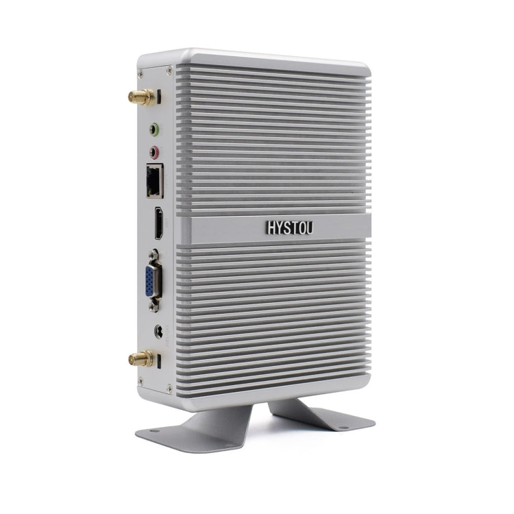 HYSTOU H2 Windows / Linux System Mini PC, Intel Core I3-7167U Dual Core Four Threads up to 2.80GHz, Support mSATA 3.0, 8GB RAM DDR4 + 256GB SSD