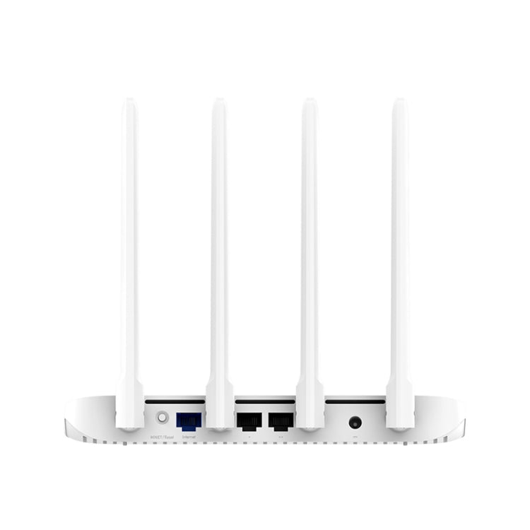 Original Xiaomi WiFi Router 4A Smart APP Control AC1200 1167Mbps 128MB 2.4GHz & 5GHz Dual-core CPU Gigabit Ethernet Port Wireless Router Repeater with 4 Antennas, Support Web & Android & iOS, US Plug