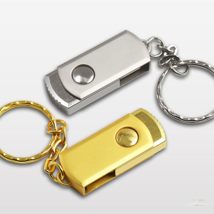 MicroDrive 8GB USB 2.0 Creative Personality Metal U Disk with Keychain