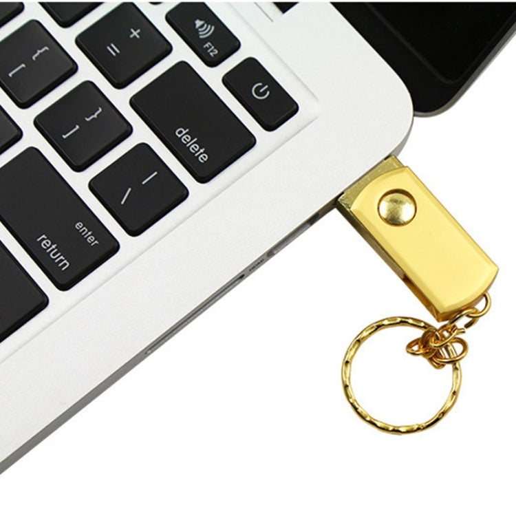 MicroDrive 8GB USB 2.0 Creative Personality Metal U Disk with Keychain