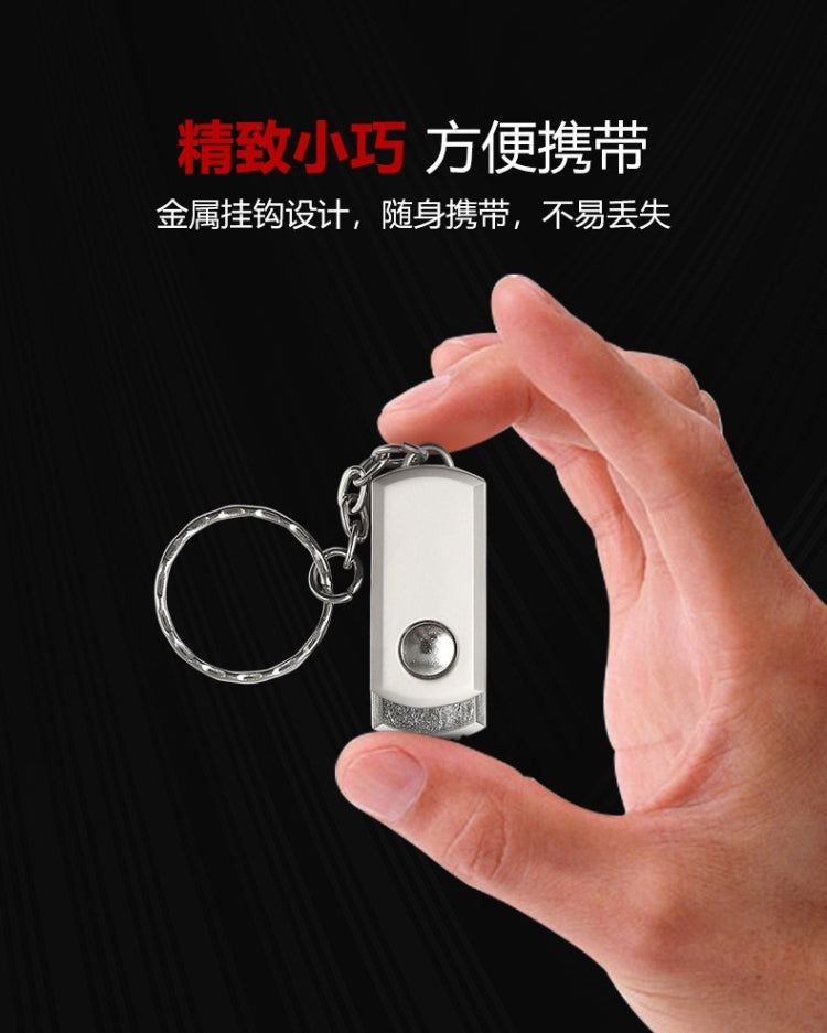 MicroDrive 16GB USB 2.0 Creative Personality Metal U Disk with Keychain