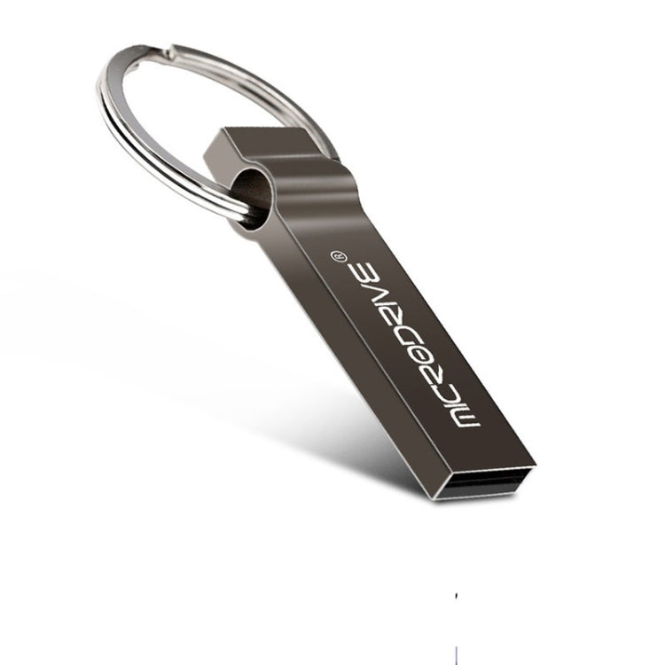 MicroDrive 4GB USB 2.0 Metal Keychain U Disk