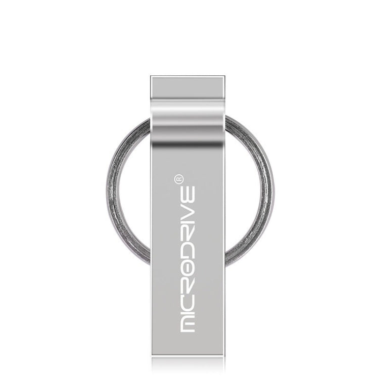 MicroDrive 4GB USB 2.0 Metal Keychain U Disk