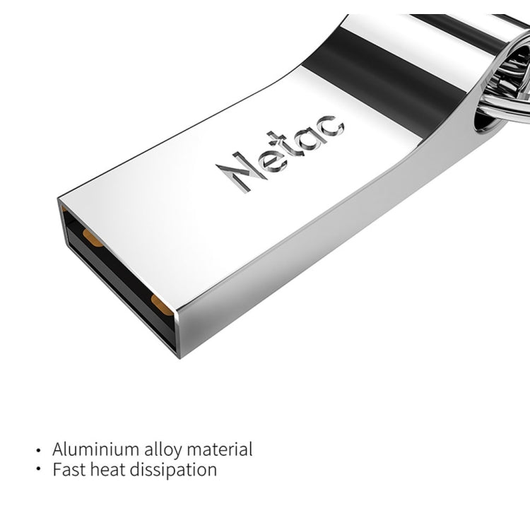 Netac U275 8GB USB 2.0 Secure Encryption Aluminum Alloy U Disk